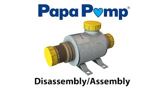 Hydraulic Ram Pump Stainless Steel 2 Papa Pump Disassembly and Assembly