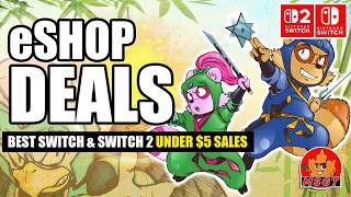 HUGE Nintendo Switch & Switch 2 eSHOP Sales On Now! Best UNDER $5 eSHOP Deals This Week