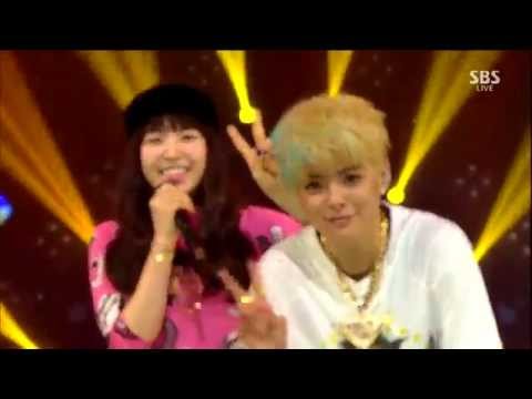 150215 Amber 엠버   SHAKE THAT BRASS Feat  Wendy of Red Velvet @ Debut Stage 1080P