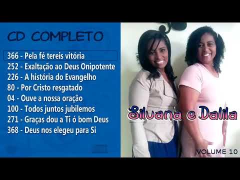 CD COMPLETO HINOS CCB SILVANA & DALILA