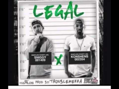 Sniggy Ft. Konshens Legal Raw Official Audio