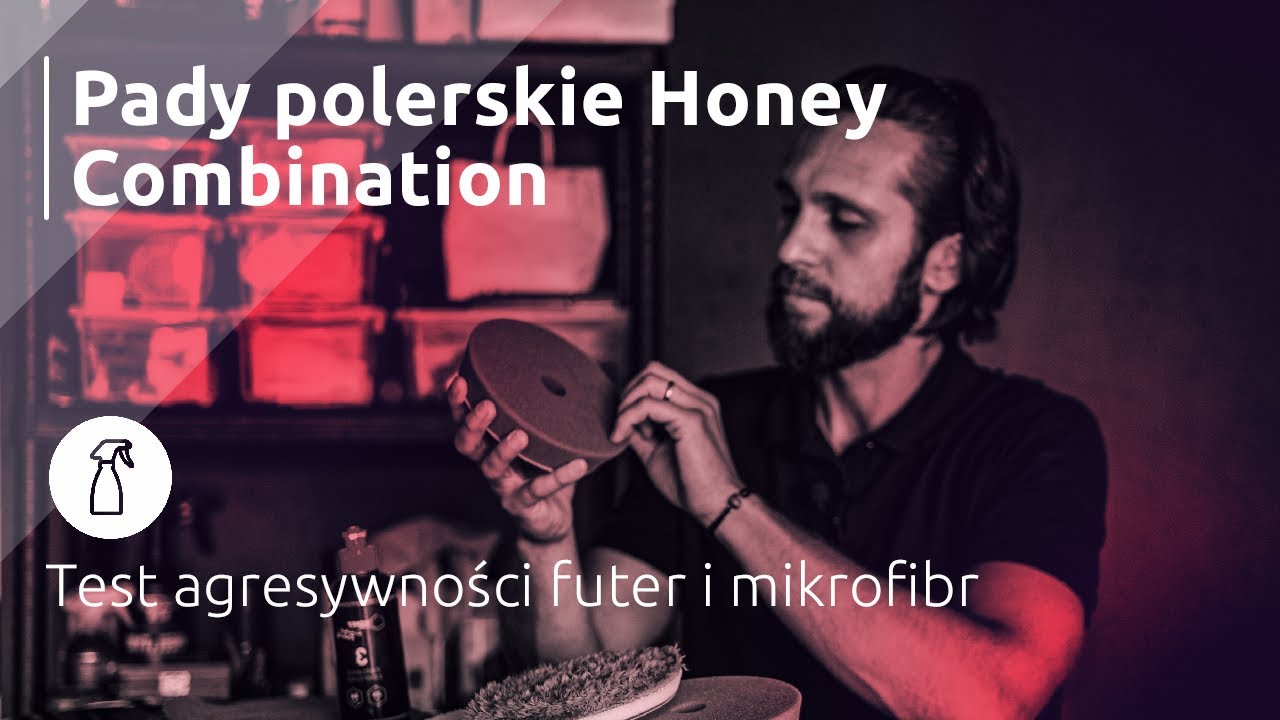 Pady polerskie HoneyCOMB | Test agresywności futer i mikrofibr