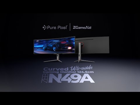 49 inch zebronics zeb n49a monitor, wall mount