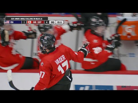 2025 Junior A World Challenge Highlights - USA vs Canada East, December 7