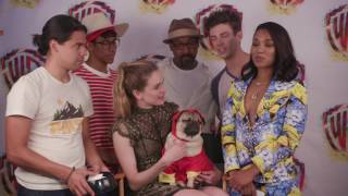 Doug the Pug Interviews THE FLASH at Comic-Con 2017 #WBSDCC video