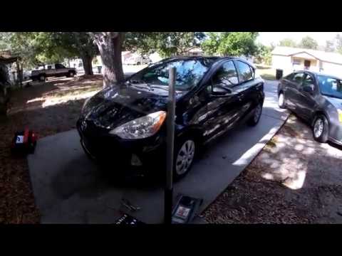 Front Bumper and Fender Replacement 2012 Prius C