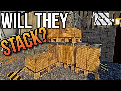 CAN YOU STACK EGG PALLETS? | PeterVill FS19