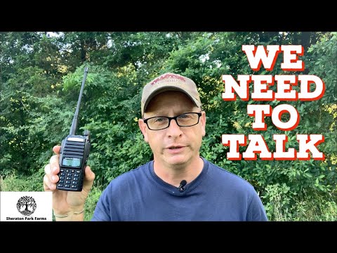 We NEED To Talk - Improving Farm Communications Baofeng UV-82