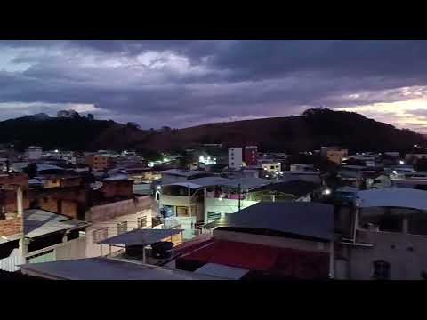 Belo Oriente-MG com o dia amanhecendo. 