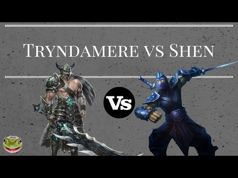 Tryndamere vs Shen - Mechanically outplaying the Shen