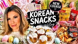 🌷 Easter Special VLOG: Mini Course Update + Korean Snacks Haul + my Easter Cakes! 🐣