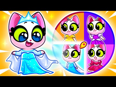 Princess Dress Up 👑👗 Lucy Is A Princess 🌟 Animated Cartoon Sories by Purr-Purr