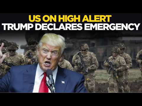 Trump LIVE: US On High Alert? Trump Issues Urgent Warning | Trump's Emergency Announcement LIVE