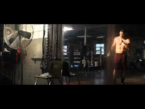 Southpaw training scene