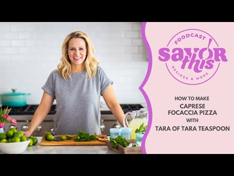 SaboreieIsso! | Pizza Caprese Focaccia