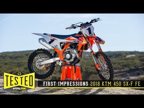 First Impressions: 2018 KTM 450 SX-F Factory Edition