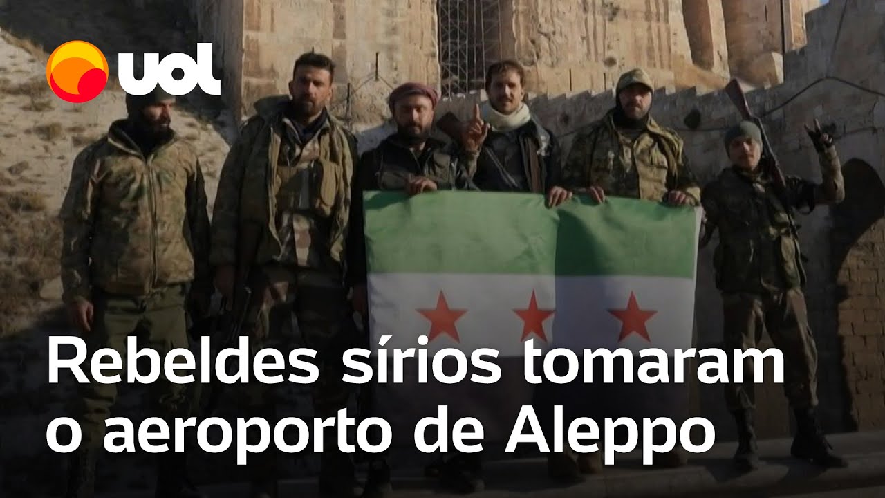 Síria: Rebeldes tomam aeroporto de Aleppo; Irã menciona ataque em consulado