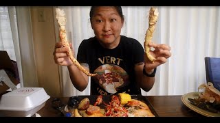 Cajun King Aiea | King Crab Legs | Seafood Mukbang