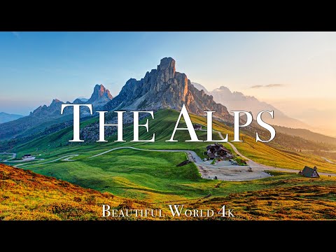 The Alps 4K Nature Relaxation Film - Meditation Relaxing Music - Amazing Nature