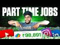 Top 5 WFH Part Time Jobs Earn Lakhs In Online 2025