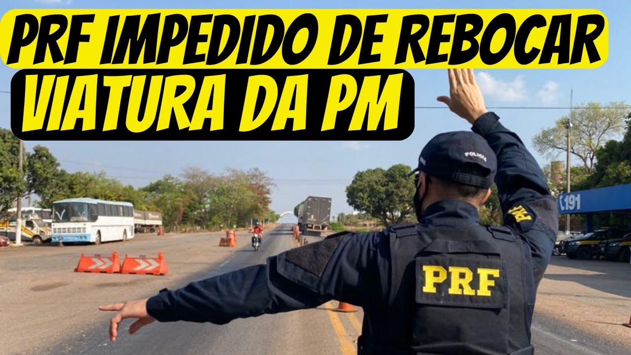 🚨CONFUSÃO: TENENTE IMPEDE PRF DE REBOCAR MOTO ATRASADA