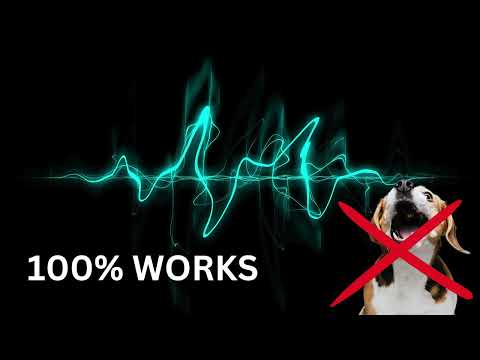 NEW Long 1H Ultrasonic Deterrent Stop Barking Dogs High Frequency Dog Whistle Noise Sounds 100% Work