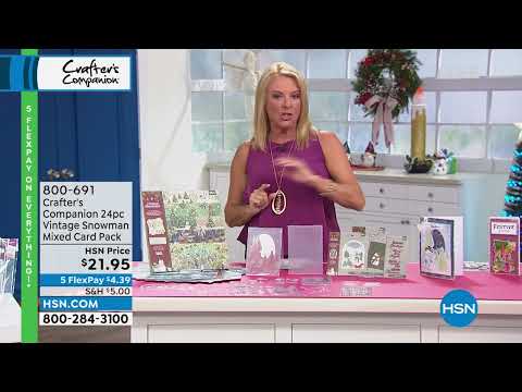 HSN | Merry Craftsmas - Crafter's Companion 07.12.2022 - 01 AM