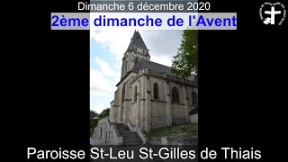 2020-12-06 - Messe du 2ème dimanche de l'Avent