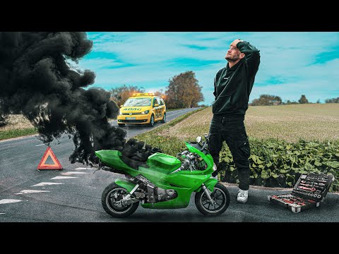 I can't take it anymore | Pitbike from Berlin to Hamburg Episode 3