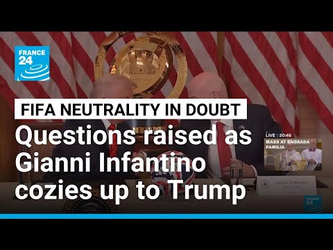 FIFA's neutrality in question as Infantino cozies up to Trump