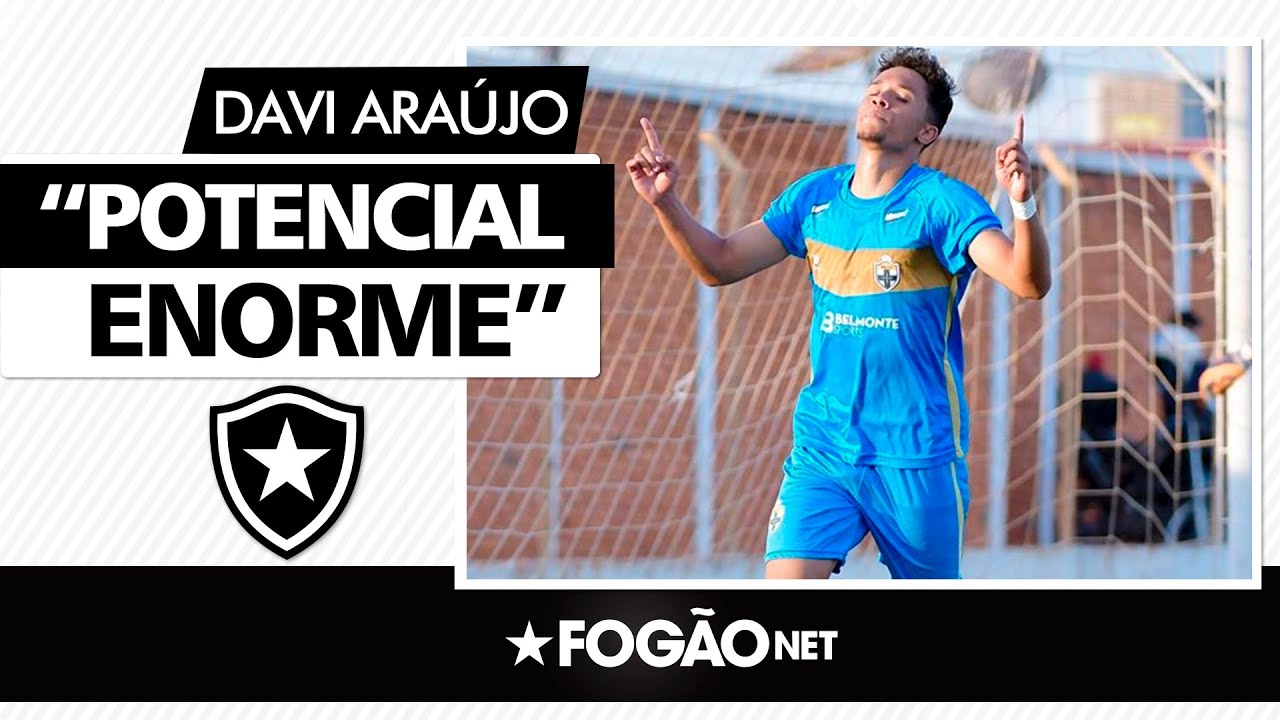 Real Brasília enche Davi Araújo de elogios para torcedores do Botafogo: ‘Potencial muito grande’
