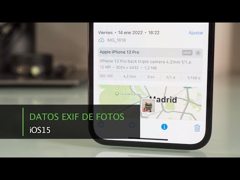 iOS 15: Cómo ver los metadatos EXIF en la aplicación Fotos
