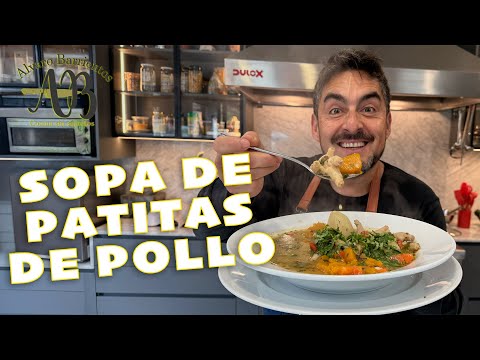 SOPA DE PATITAS DE POLLO. Historia, salud y sabor en un plato.