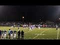 Senior Night 2022 Varsity Football: Window Rock Fighting Scouts vs Ganado Hornets Full Game