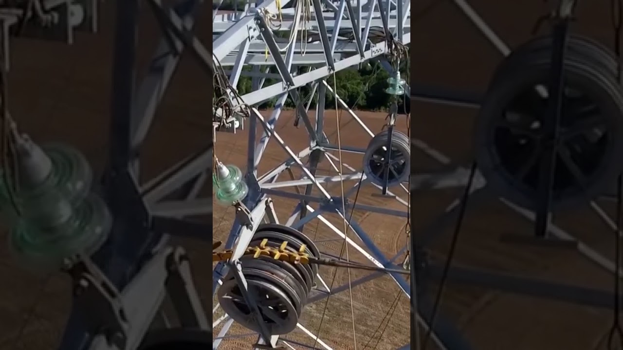 Lançamento dos cabos de energia