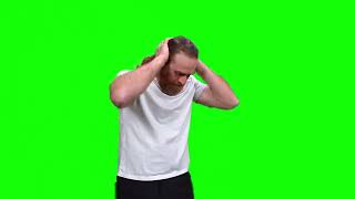 Sami Zayn crashing out green screen