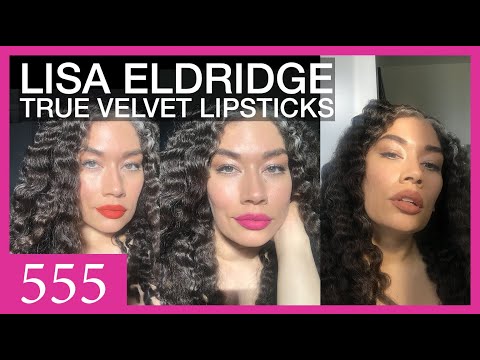 Swatches of my entire Lisa Eldridge Velvet Lipstick Collection + Velvet Dragon, Carnival, and Affair