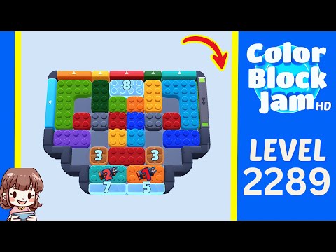 Color Block Jam Level 1381 (2289) Solution Walkthrough