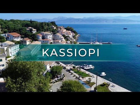 Kassiopi, Island Corfu, Greece - Byzantine castle | Ionian Sea | Resort | by drone [4K]. #corfu
