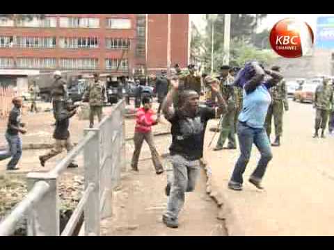 Grogan mechanics clash with police