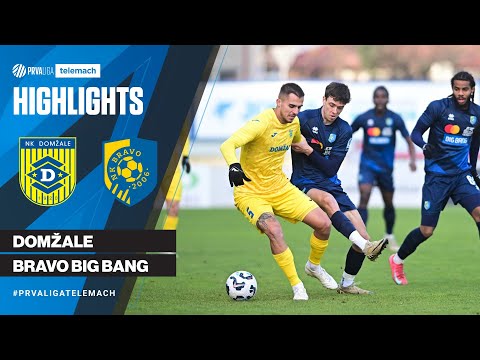 Domžale 1-0 Bravo | 17. krog 2025/26 #PrvaLigaTelemach