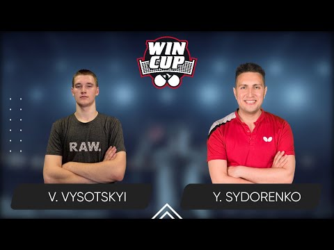 10:15 Volodymyr Vysotskyi - Yaroslav Sydorenko 14.10.2025 WINCUP Advanced. TABLE 2