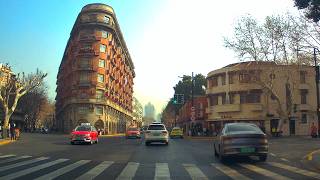 2026 春節直前 上海 - 市街地を走行 淮海西路 外灘 北京東路 南京西路 (260212)