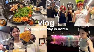 韓国ワーホリ終了‼️🇰🇷家無しホテルで過ごす2days vlog💦👋🏻💖 最終日食べたくなったものは?🫣🍗