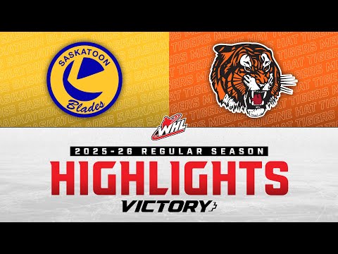 Saskatoon Blades at Medicine Hat Tigers 01/27 | WHL Highlights 2025-26