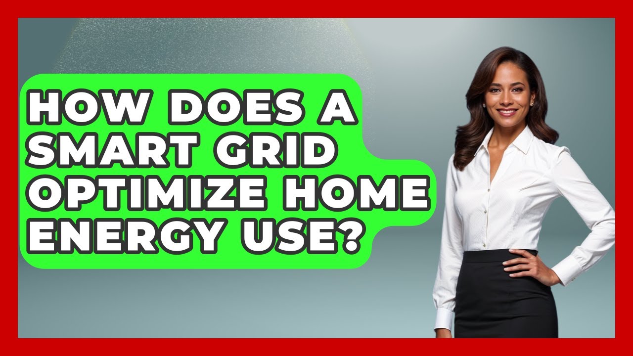 How Does A Smart Grid Optimize Home Energy Use? - Thermodynamics For Everyone