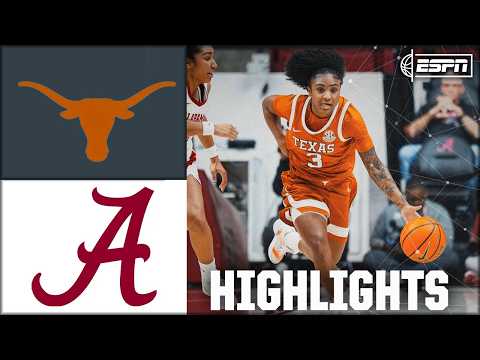 Texas Longhorns vs. Alabama Crimson Tide | Full Game Highlights | ESPN College Basketball