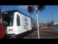 San Diego Trolley S70 4060 Leaving At Washington Street