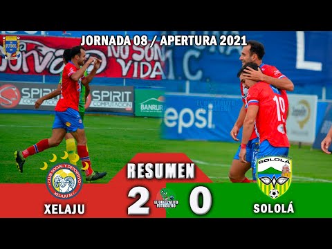 Xelajú 2 vs Sololá 0 / RESUMEN Y GOLES/ Jornada 08 Apertura 2021