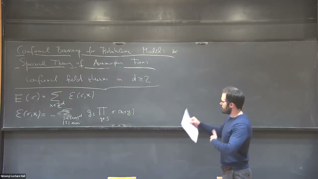 Conformal Bootstrap for Probabilistic Models and the Spectral Theory of Automorphic Forms